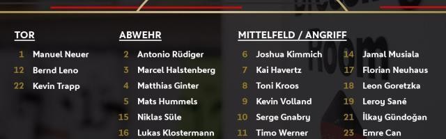 德州扑克-德国队号码乾坤大挪移！回归的穆勒竟然不再穿13号