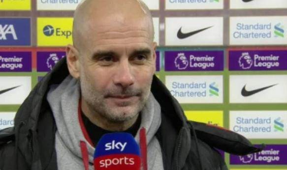 瓜迪奥拉：主罚点球是个问题 下次可能埃德松来罚